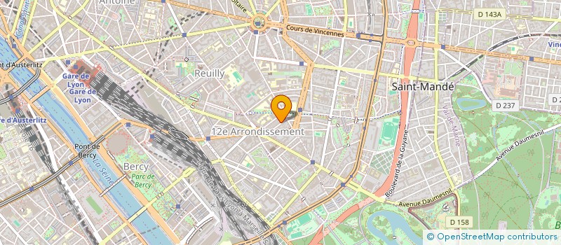 localisation de l'entreprise MADAME PERRINE BAYSSAT  PARIS