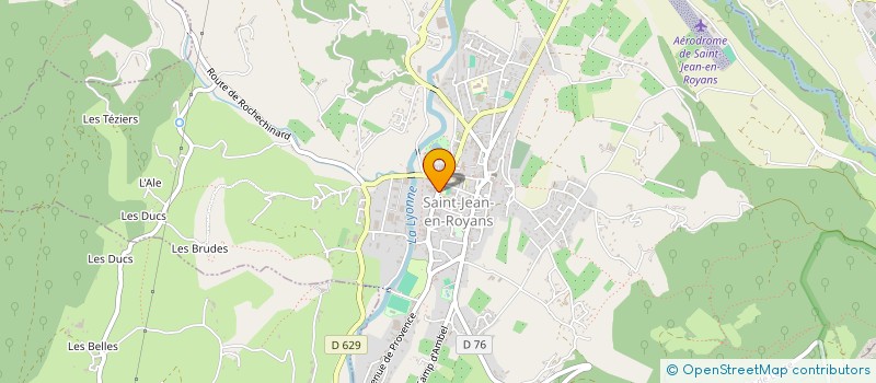 localisation de l'entreprise MADAME PERRINE BELLANGER à SAINT-JEAN-EN-ROYANS