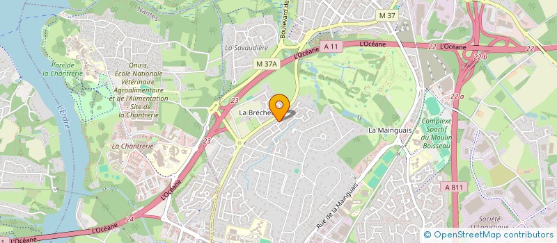 localisation de l'entreprise MADAME PERRINE BOISLEVE à CARQUEFOU
