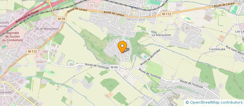 localisation de l'entreprise MADAME PERRINE BONNEL à MONTRABE