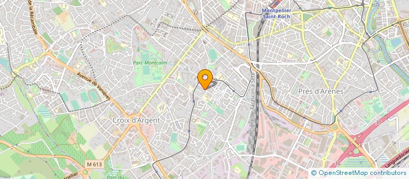 localisation de l'entreprise MADAME PERRINE BOSSE à MONTPELLIER