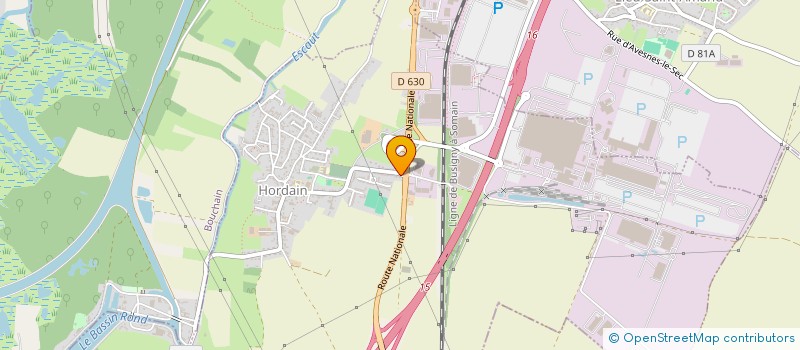 localisation de l'entreprise MADAME PERRINE BOUCHART  HORDAIN