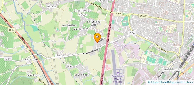 localisation de l'entreprise MADAME PERRINE BOUCHE  CHARNAY-LES-MACON