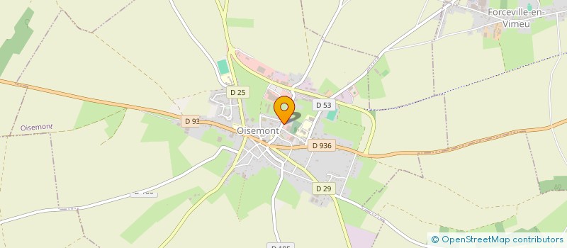 localisation de l'entreprise MADAME PERRINE BOULANGER  OISEMONT