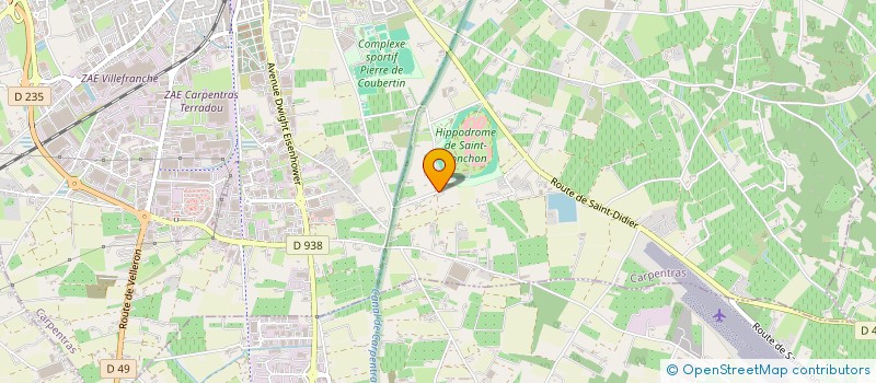 localisation de l'entreprise MADAME PERRINE BOUREZG  CARPENTRAS