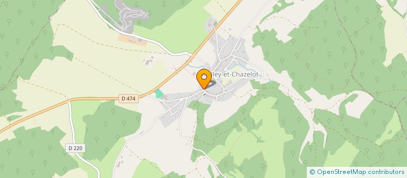 localisation de l'entreprise MADAME PERRINE BREDELET  MAILLEY-ET-CHAZELOT