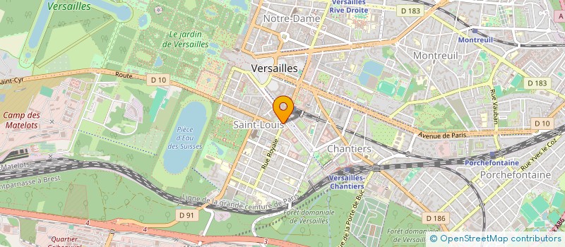 localisation de l'entreprise MADAME PERRINE CANON  LES CLAYES-SOUS-BOIS