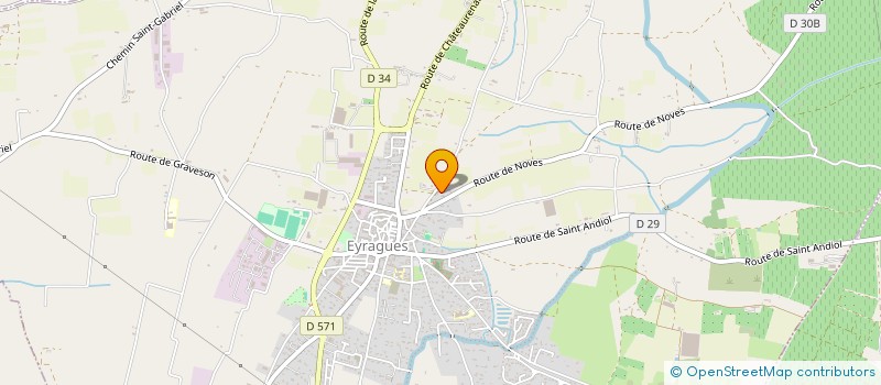 localisation de l'entreprise MADAME PERRINE CASADO à EYRAGUES