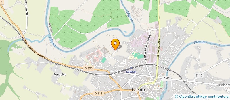 localisation de l'entreprise MADAME PERRINE CASTELAIN  LAVAUR