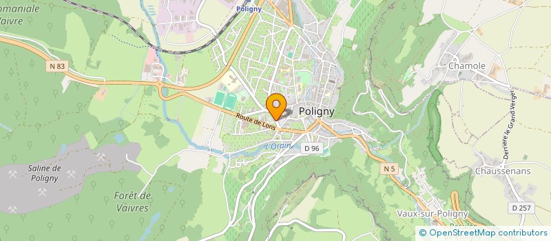 localisation de l'entreprise MADAME PERRINE CERRI à POLIGNY