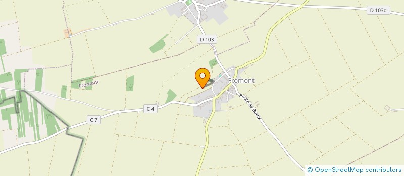 localisation de l'entreprise MADAME PERRINE CHAVANNEAU  FROMONT