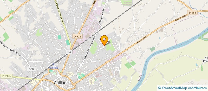 localisation de l'entreprise MADAME PERRINE CHESNEAU  GAILLAC