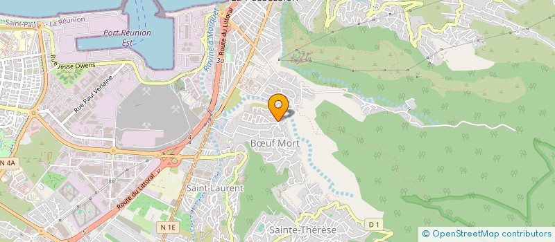 localisation de l'entreprise MADAME PERRINE CHEUNG-CHIN-TUN  LA POSSESSION