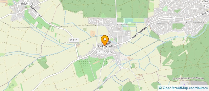 localisation de l'entreprise MADAME PERRINE CLAUDON  SOUFFELWEYERSHEIM