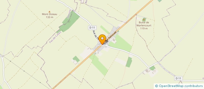 localisation de l'entreprise MADAME PERRINE COL  LE SARS