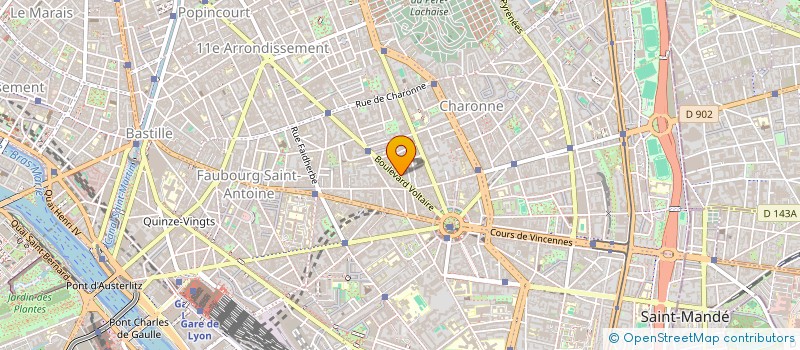 localisation de l'entreprise MADAME PERRINE COLLET  PARIS