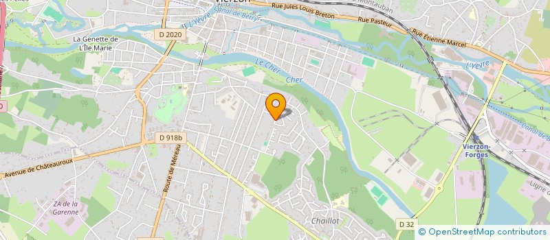 localisation de l'entreprise MADAME PERRINE COMPANY  VIERZON