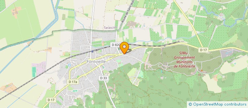 localisation de l'entreprise MADAME PERRINE DELCOUR  FONTVIEILLE