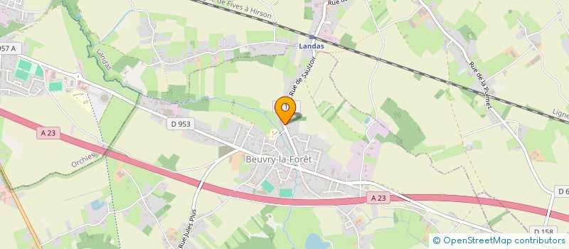 localisation de l'entreprise MADAME PERRINE DEMORY  BEUVRY-LA-FORET