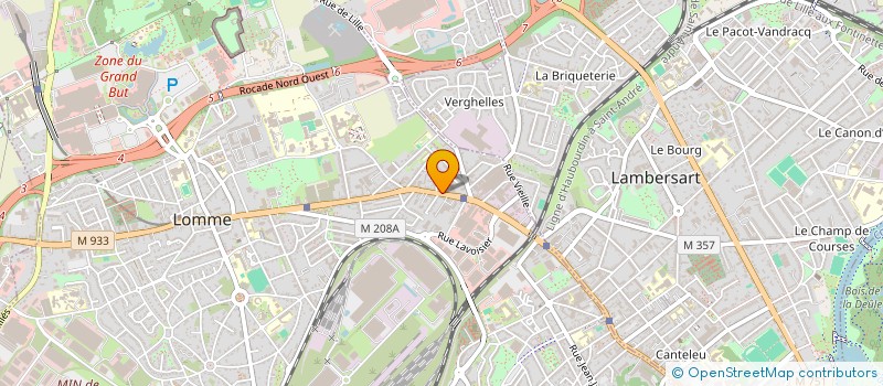 localisation de l'entreprise MADAME PERRINE DEREUX à LILLE