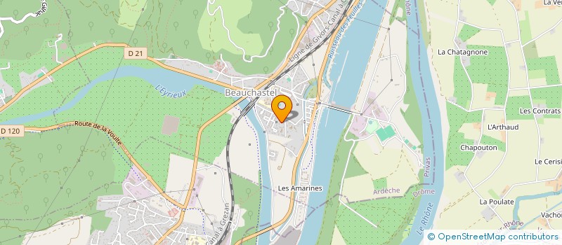 localisation de l'entreprise MADAME PERRINE DONNAY à CHARMES-SUR-RHONE