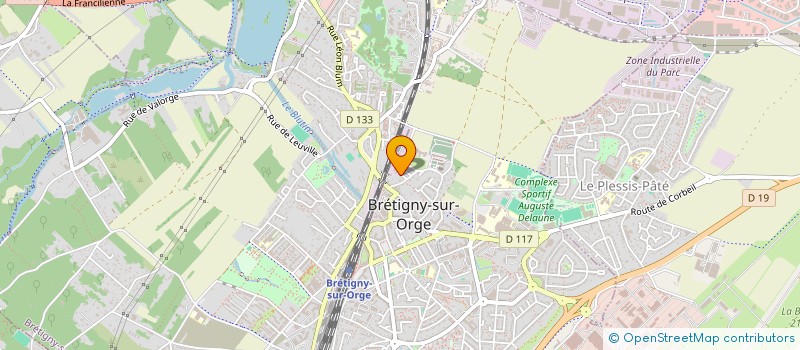 localisation de l'entreprise MADAME PERRINE DROUET à BRETIGNY-SUR-ORGE