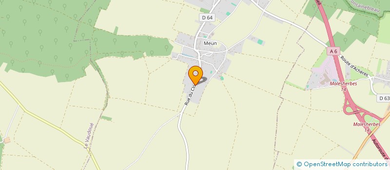 localisation de l'entreprise MADAME PERRINE DROUIN  ACHERES-LA-FORET