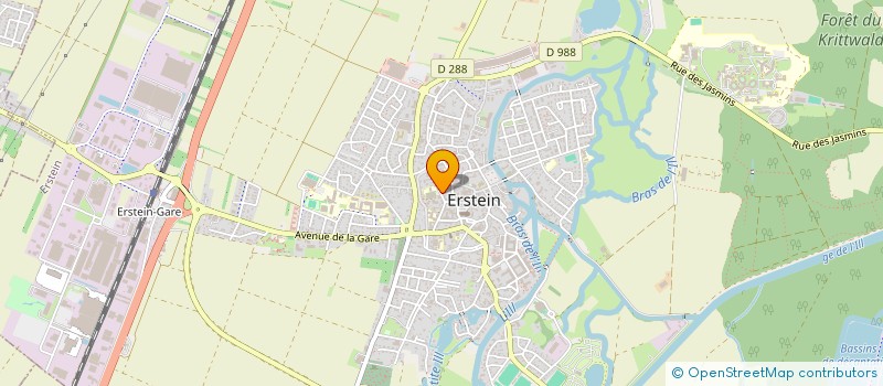 localisation de l'entreprise MADAME PERRINE DUTEY  ERSTEIN
