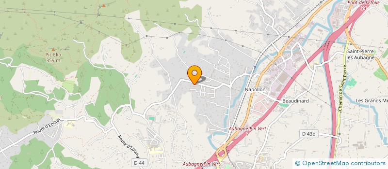 localisation de l'entreprise MADAME PERRINE EHANO  AUBAGNE