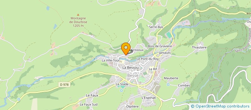 localisation de l'entreprise MADAME PERRINE FARGEIX  BESSE-ET-SAINT-ANASTAISE