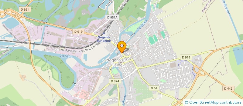 localisation de l'entreprise MADAME PERRINE FAVIN  NOGENT-SUR-SEINE