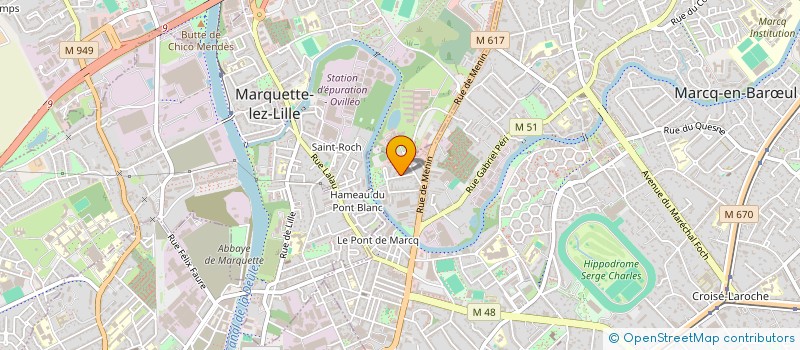 localisation de l'entreprise MADAME PERRINE FOURMOND à MARCQ-EN-BARUL