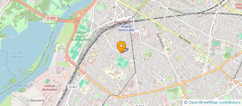 localisation de l'entreprise MADAME PERRINE FREMONT  ANGERS