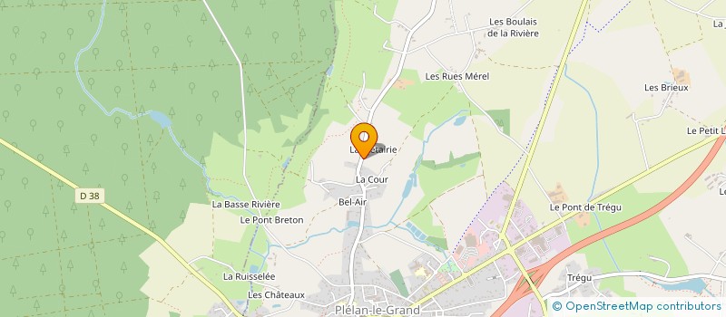 localisation de l'entreprise MADAME PERRINE FREUDIGER  PLELAN-LE-GRAND