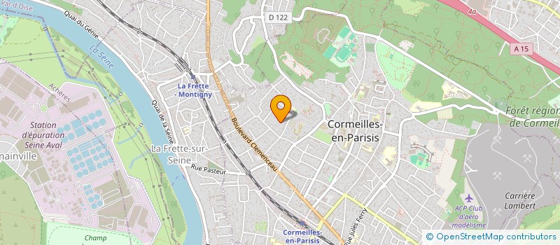 localisation de l'entreprise MADAME PERRINE FROISSART  CORMEILLES-EN-PARISIS