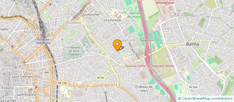 localisation de l'entreprise MADAME PERRINE GARDA  TOULOUSE