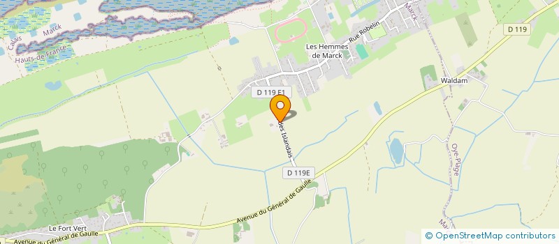 localisation de l'entreprise MADAME PERRINE GAREAU  MARCK