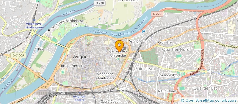 localisation de l'entreprise MADAME PERRINE GASPARD à AVIGNON