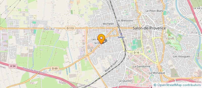 localisation de l'entreprise MADAME PERRINE GENEAU DE LAMARLIERE  SALON-DE-PROVENCE