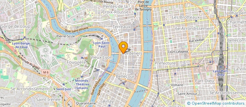 localisation de l'entreprise MADAME PERRINE GERARD à LYON