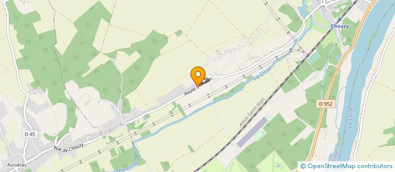 localisation de l'entreprise MADAME PERRINE GILBERT  VALLOIRE-SUR-CISSE