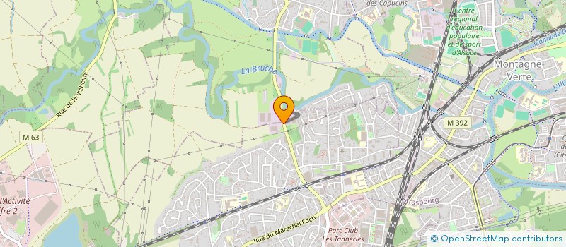 localisation de l'entreprise MADAME PERRINE GRAFF  LINGOLSHEIM