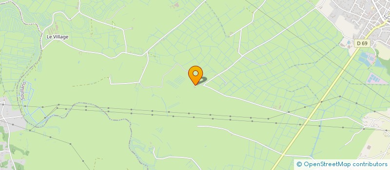 localisation de l'entreprise MADAME PERRINE GUINEL  SOULLANS