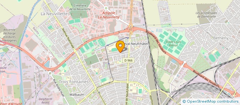 localisation de l'entreprise MADAME PERRINE HARIOT  REIMS