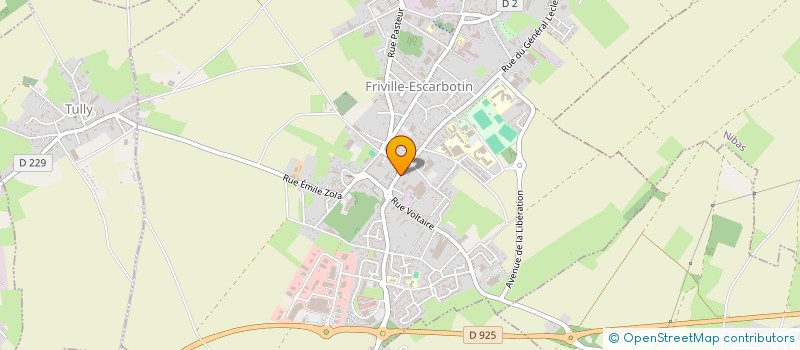 localisation de l'entreprise MADAME PERRINE HAUDRECHY à FRIVILLE-ESCARBOTIN