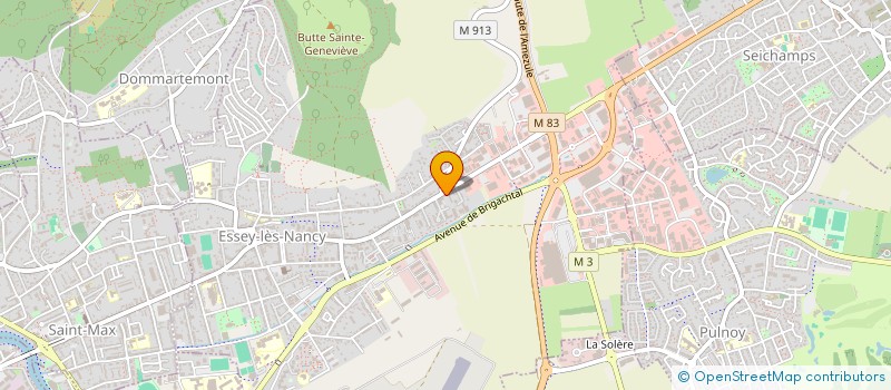 localisation de l'entreprise MADAME PERRINE HAUTREUX  ESSEY-LES-NANCY