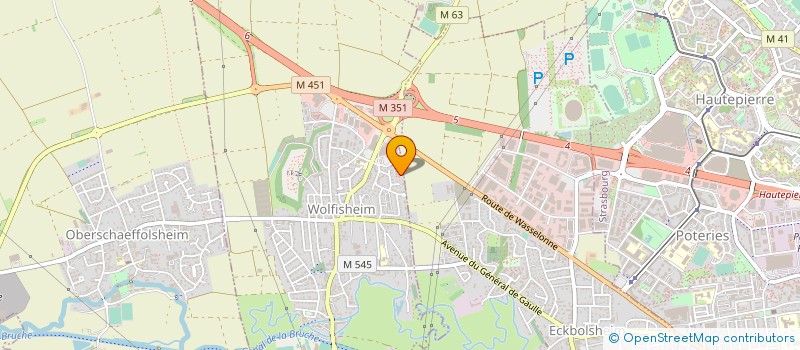 localisation de l'entreprise MADAME PERRINE HEITZ  WOLFISHEIM