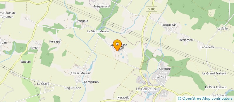 localisation de l'entreprise MADAME PERRINE HEURTEBISE  SURZUR