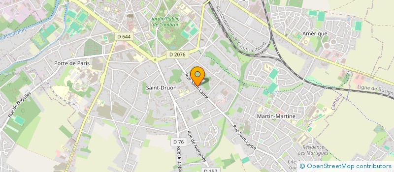 localisation de l'entreprise MADAME PERRINE HUREZ  CAMBRAI