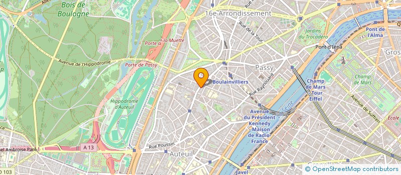 localisation de l'entreprise MADAME PERRINE JAMMA  PARIS